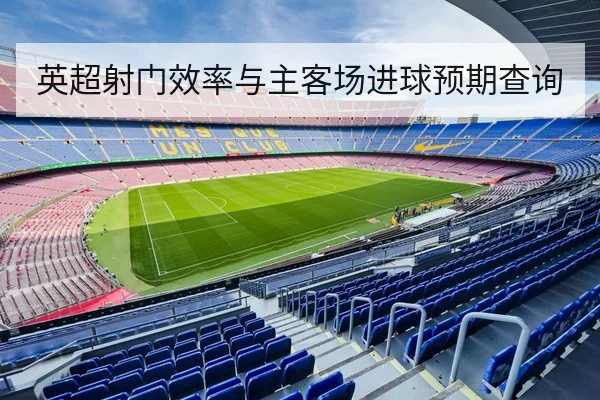 英超射门效率与主客场进球预期查询